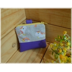 pochette friandises calissa gris violet 1