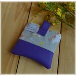 pochette friandises calissa gris violet 2