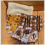 serviette beige lingettes