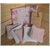 cotons et pochon lison rose