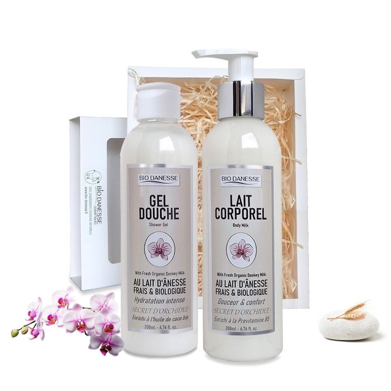 coffret-gel-douche-et-lait-corporel-au-lait-d-anesse-bio-orchidee