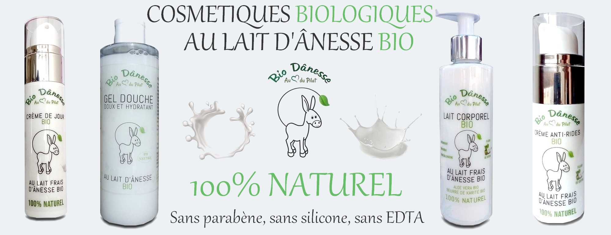 Lait corps au lait d'ânesse 250ml