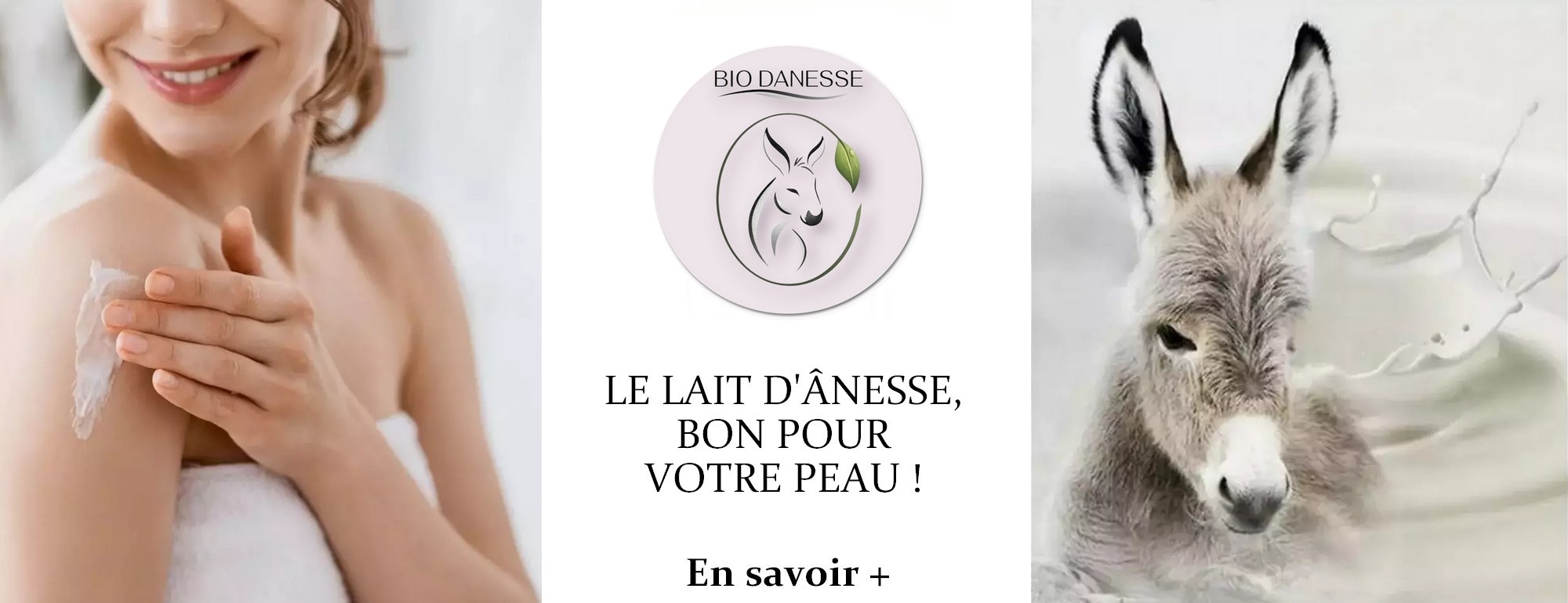 Pourquoi utiliser le lait d'ânesse >>>