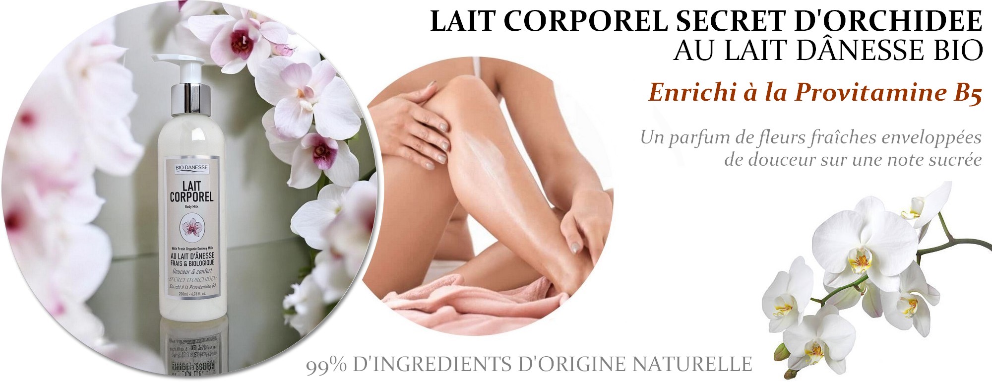 Lait corporel secret d'orchidée >>>