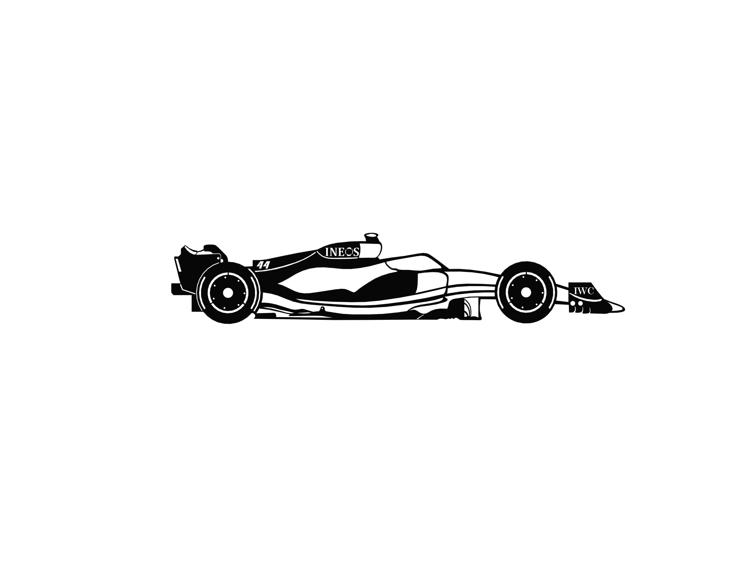 F1 Mercedes - Lewis Hamilton
