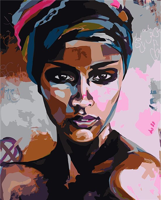 Noir-blanc-africain-femme-nue-Cuadros-toile-peinture-affiches-et-impressions-scandinave-mur-Art-photo-pour