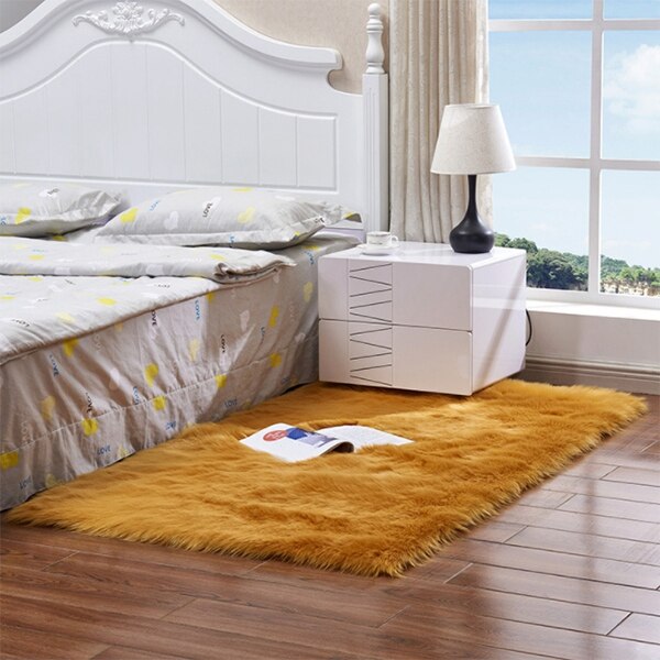 Tapis-pelucheux-en-laine-artificielle-doux-pour-salon-chambre-coucher-en-fourrure-blanc-Shaggy-Rectangle-carr