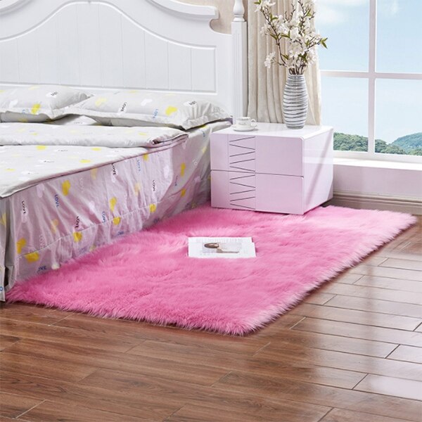 Tapis-pelucheux-en-laine-artificielle-doux-pour-salon-chambre-coucher-en-fourrure-blanc-Shaggy-Rectangle-carr