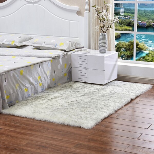 Tapis-pelucheux-en-laine-artificielle-doux-pour-salon-chambre-coucher-en-fourrure-blanc-Shaggy-Rectangle-carr