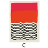 Toile-d-art-mural-g-om-trique-multicolore-moderne-rouge-et-bleu-affiche-imprim-e