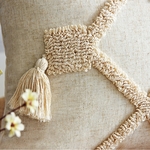 Linen-cushion-cover-45x45cm-30x50cm-pillow-cover-Beige-Boho-Style-Tassles-for-Home-decoration-Netural-Living