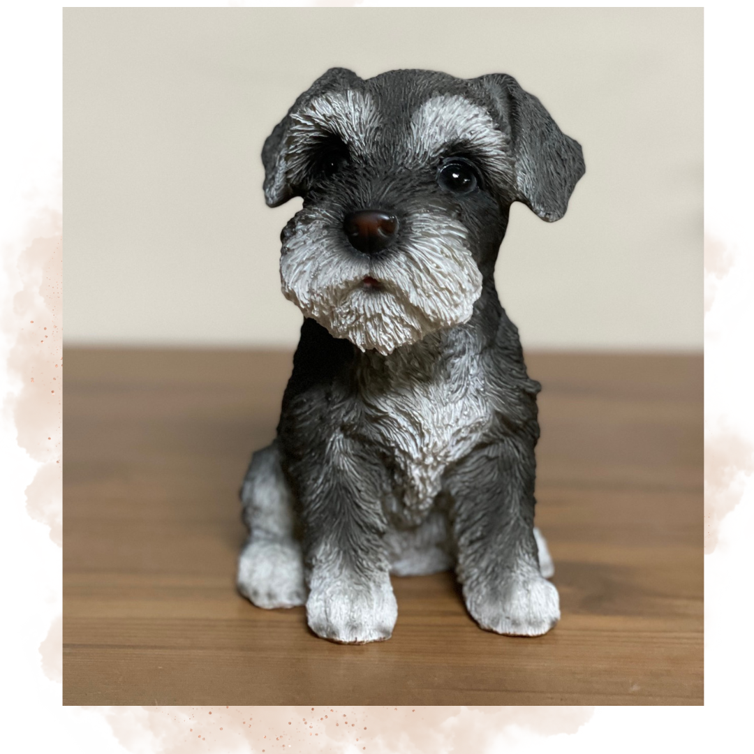 SCHNAUZER ASSIS décoratif en résine