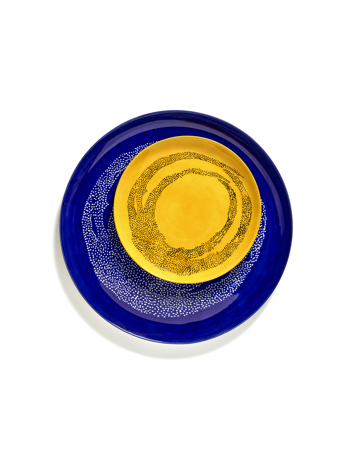 assiette de service feast lapis lazuli 35x35x2 B8921007I (3)