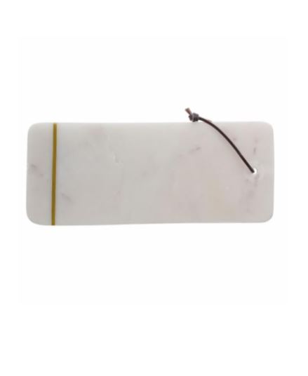 planche à découper marbre blanc et doré 37x15cm bloomingville 45205507 (2)