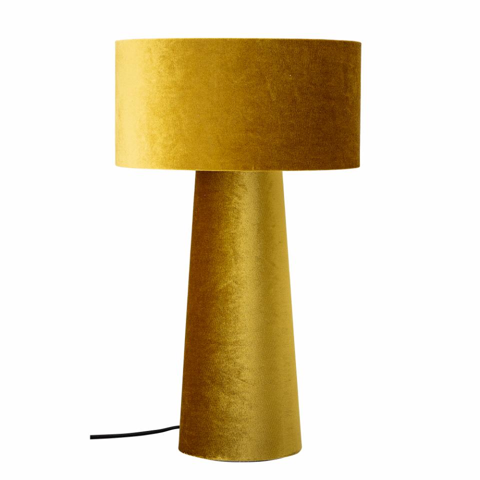 Lampe de table Daphna jaune polyester Bloomingville 145€