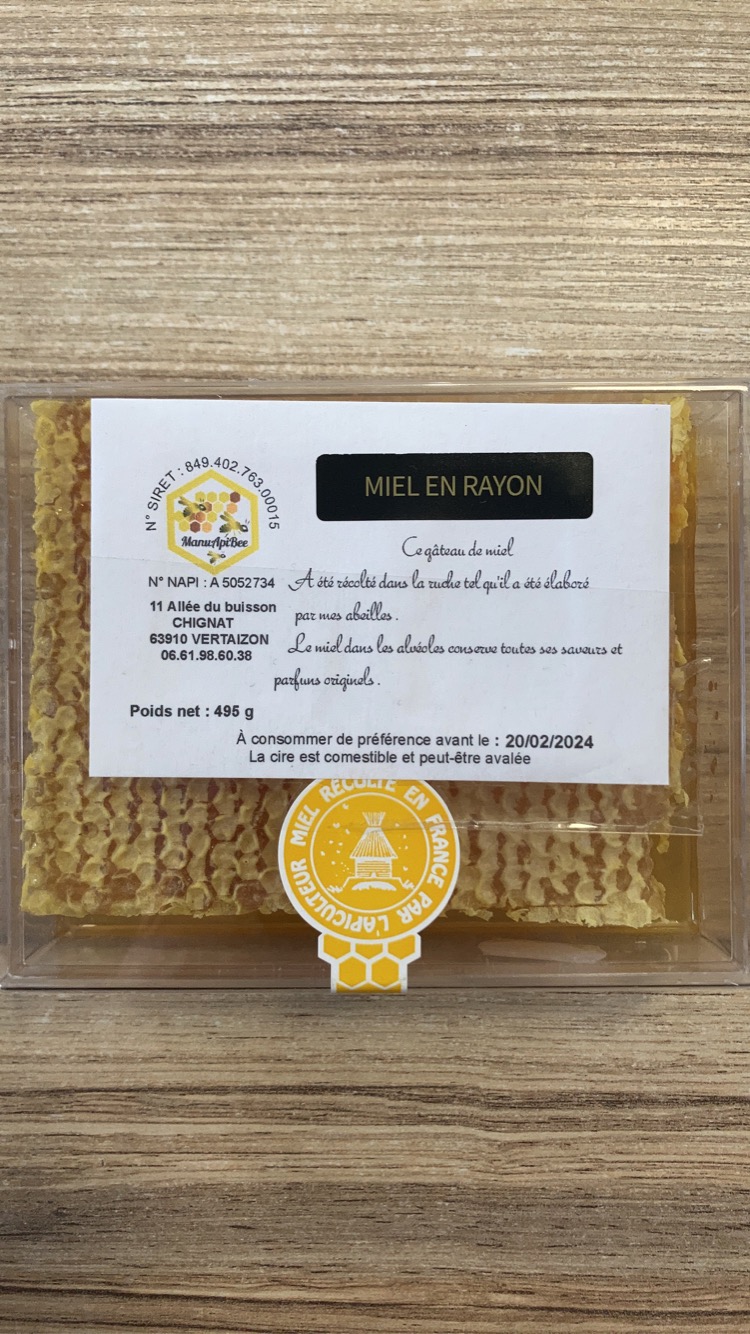 miel gâteau