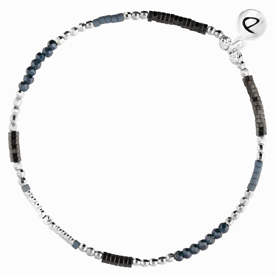 BRACELET ELASTIQUE CHEEKY BLEU NUIT