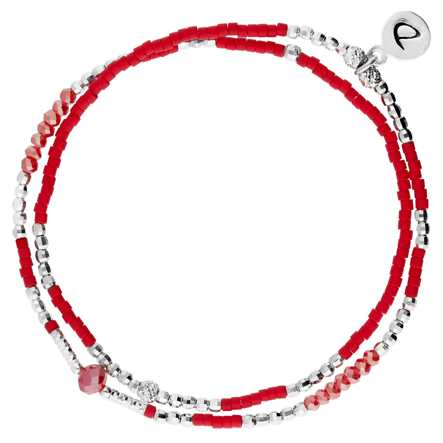 BRACELET CANBERRA ROUGE