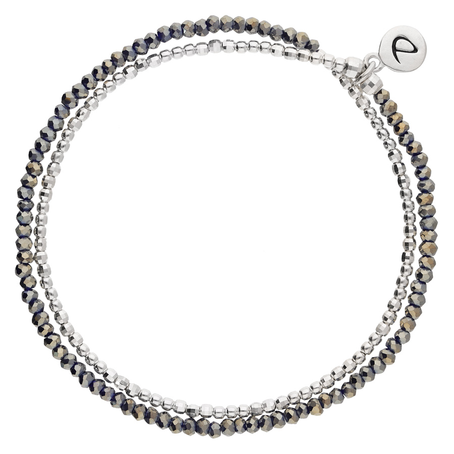 BRACELET HEAVEN BLEU NUIT BRILLANT