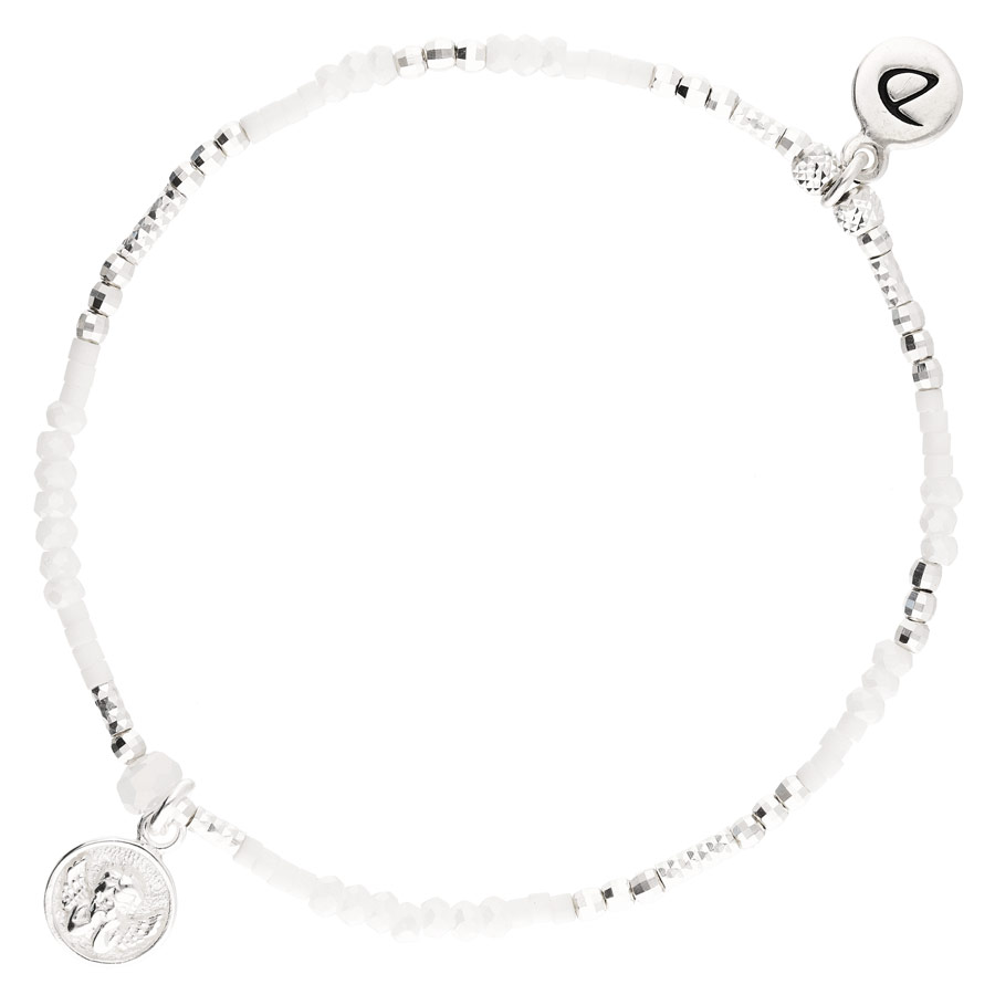 BRACELET ELASTIQUE SIXTINE OPALINE