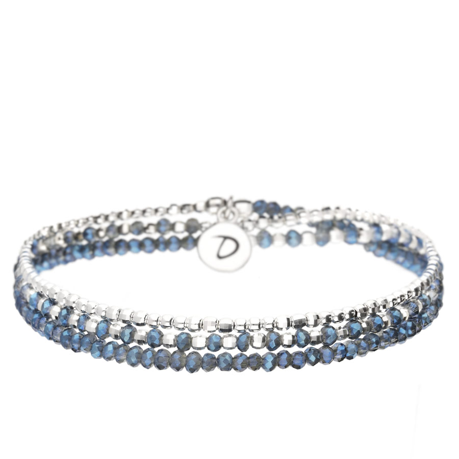 BRACELET HEAVEN BLEU TRIPLE TOURS