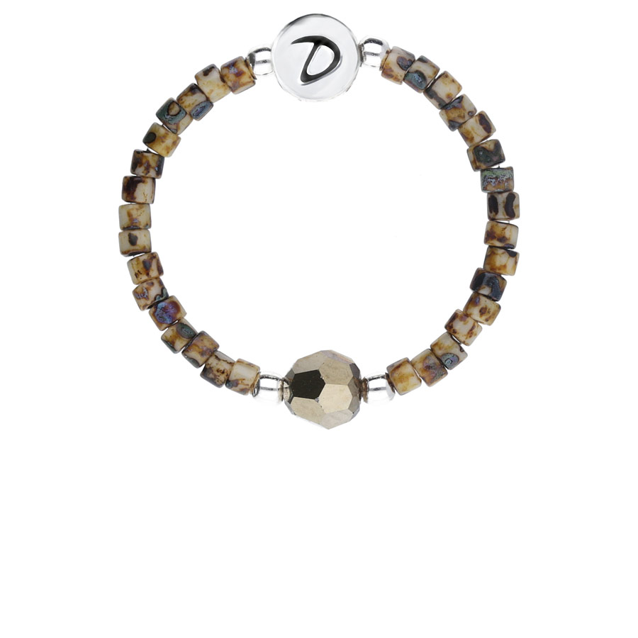 BAGUE ELASTIQUE LEOPARD ISCHIA