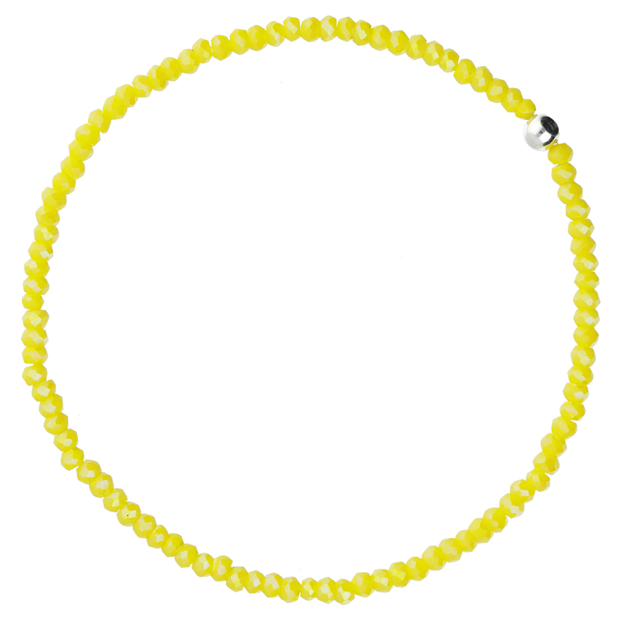BRACELET ELASTIQUE JAUNE