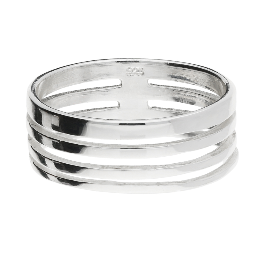 Bague taille 46 argent sale