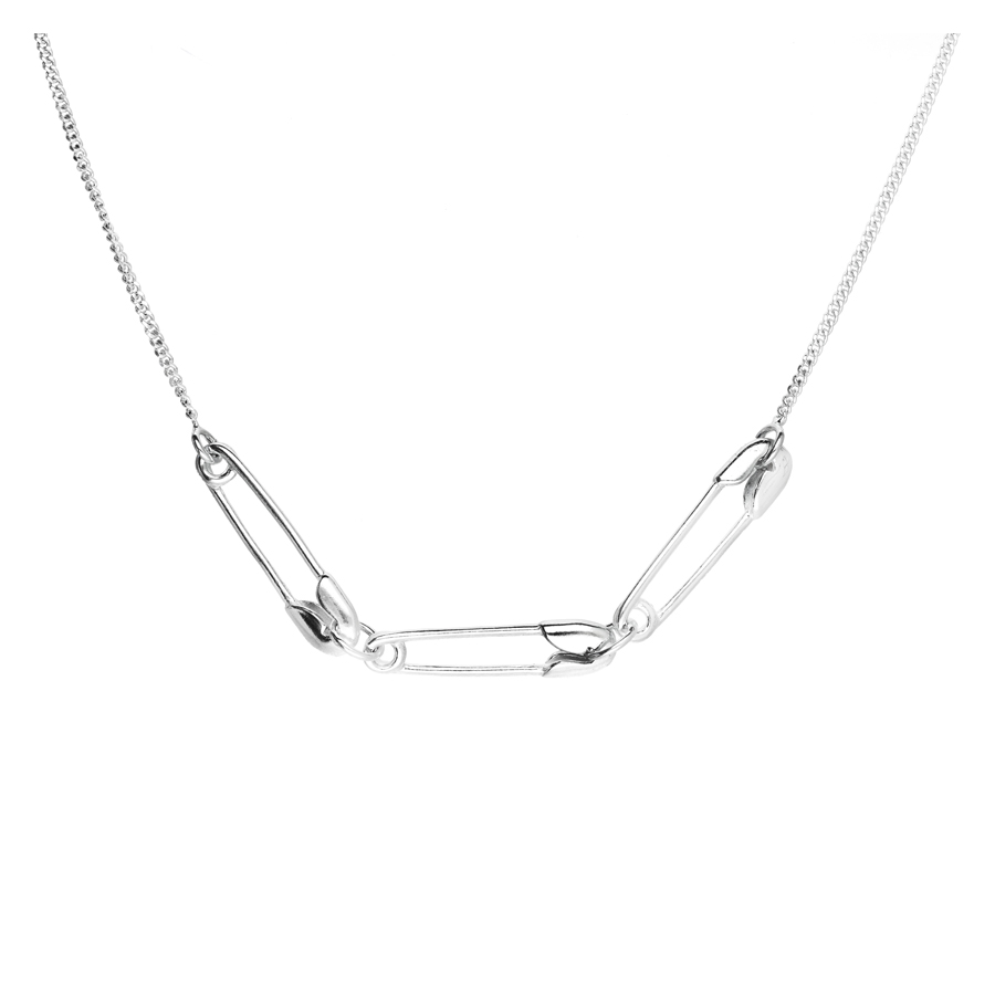 COLLIER CHAÎNE TROIS ÉPINGLES ENFANT