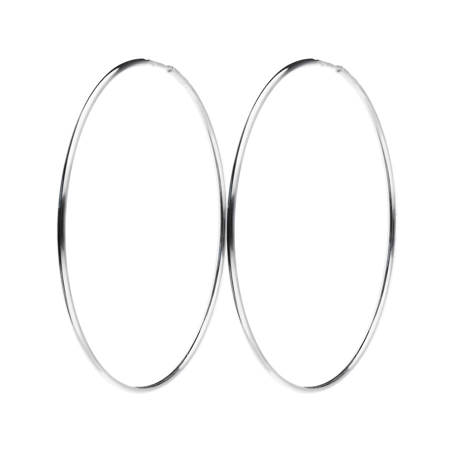CREOLES FINES LISSES TUBE ROND 50MM