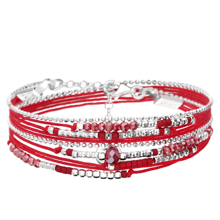 BRACELET ATLANTA ROUGE