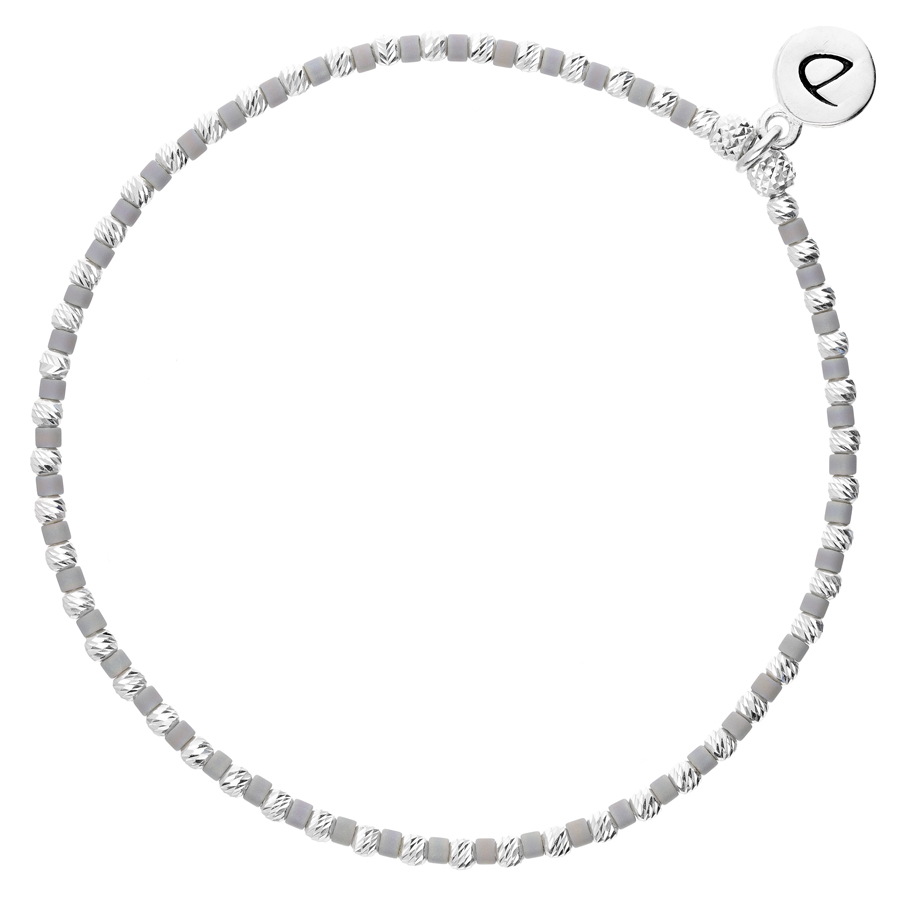 BRACELET ELASTIQUE JAVA GRIS