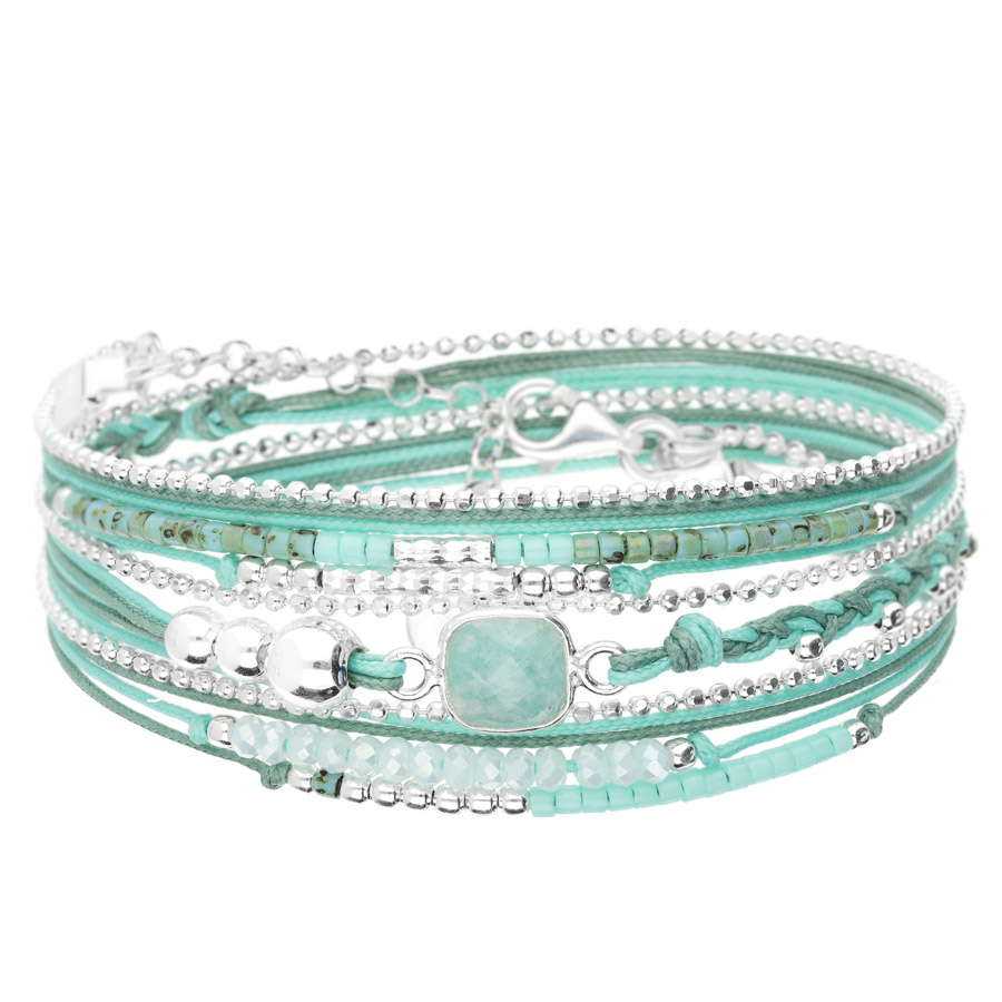 BRACELET CASSIS TURQUOISE VERT