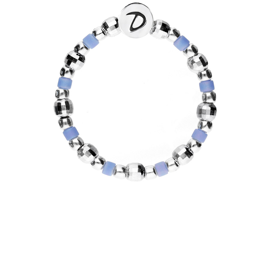 BAGUE ELASTIQUE BASIC BLEU JEAN