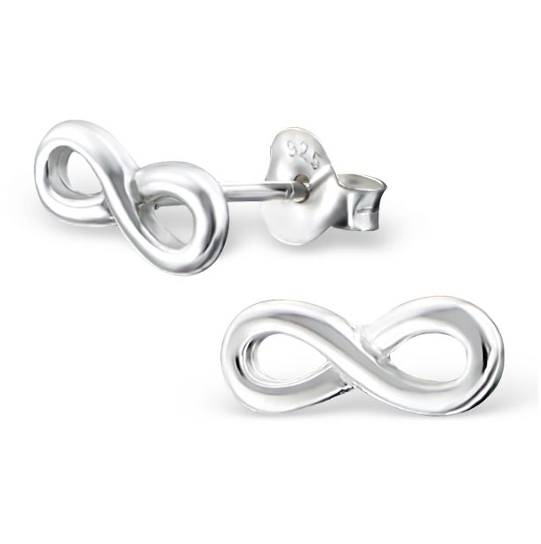 BOUCLES INFINI ARGENT