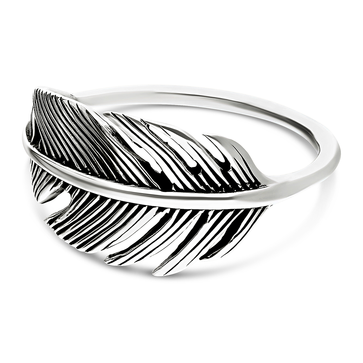 Bague homme plume hot sale