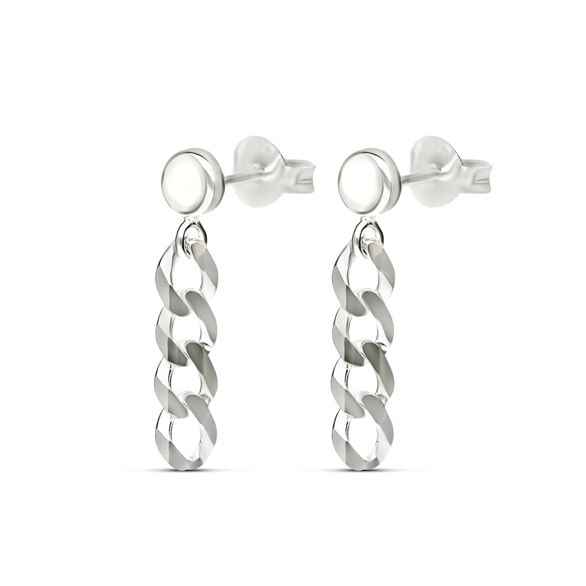 BOUCLES MAILLE ROCK 15MM