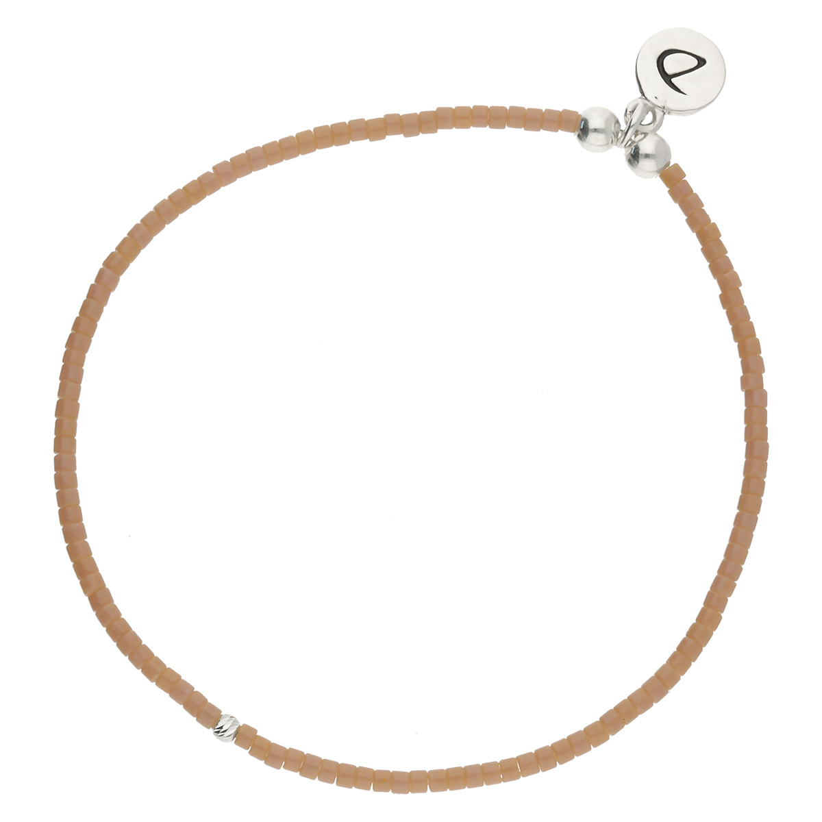 BRACELET ELASTIQUE MIYUKI BEIGE