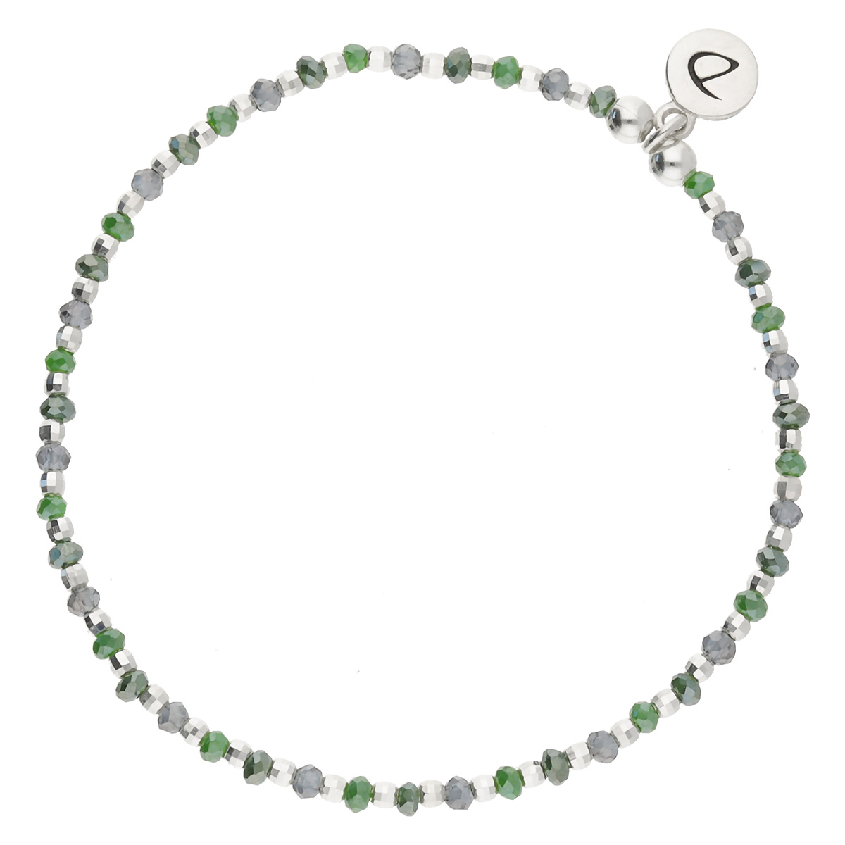 BRACELET ELASTIQUE IBIZA VERT KAKI