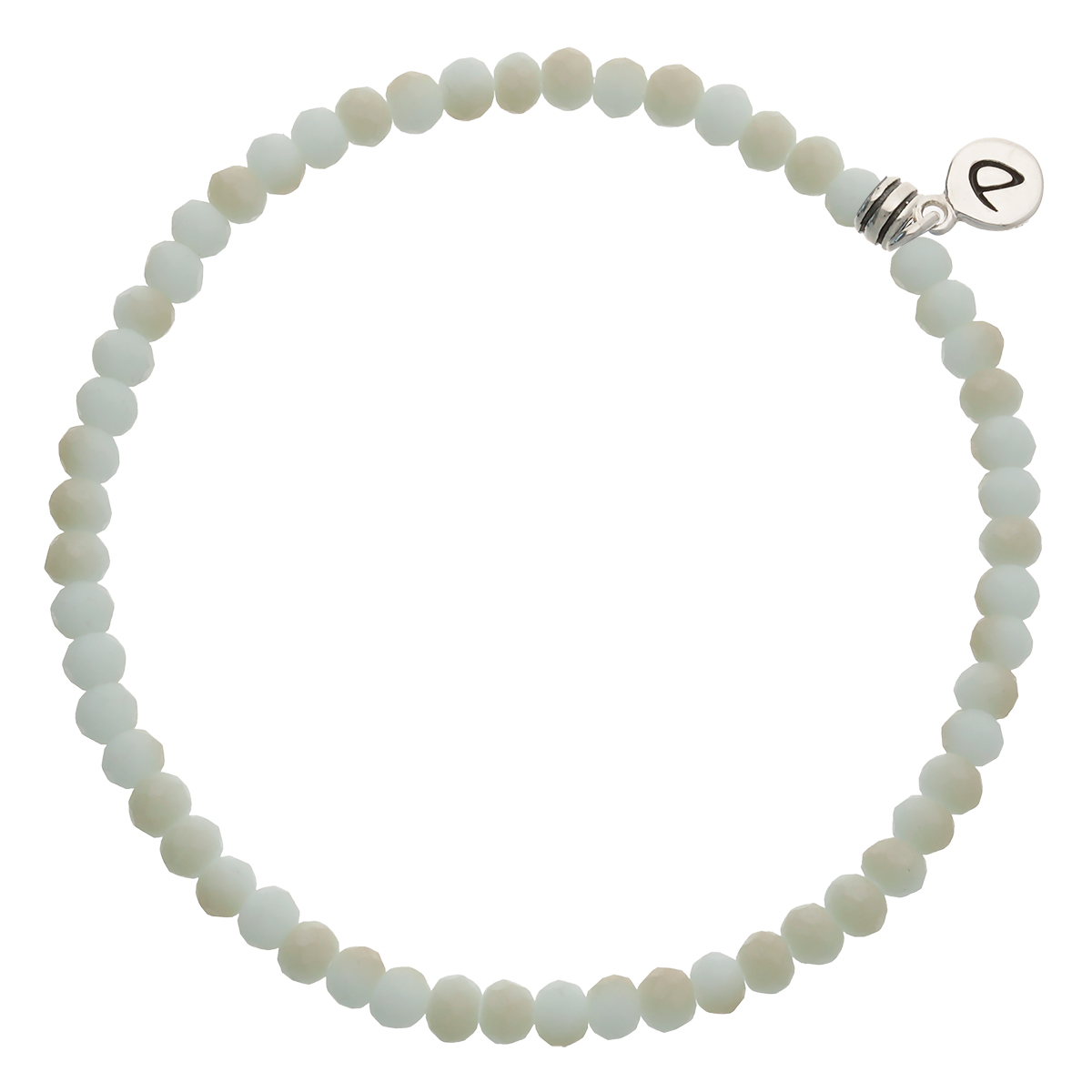 Bracelet Homme Élastique Vert Pastel Choco 4mm