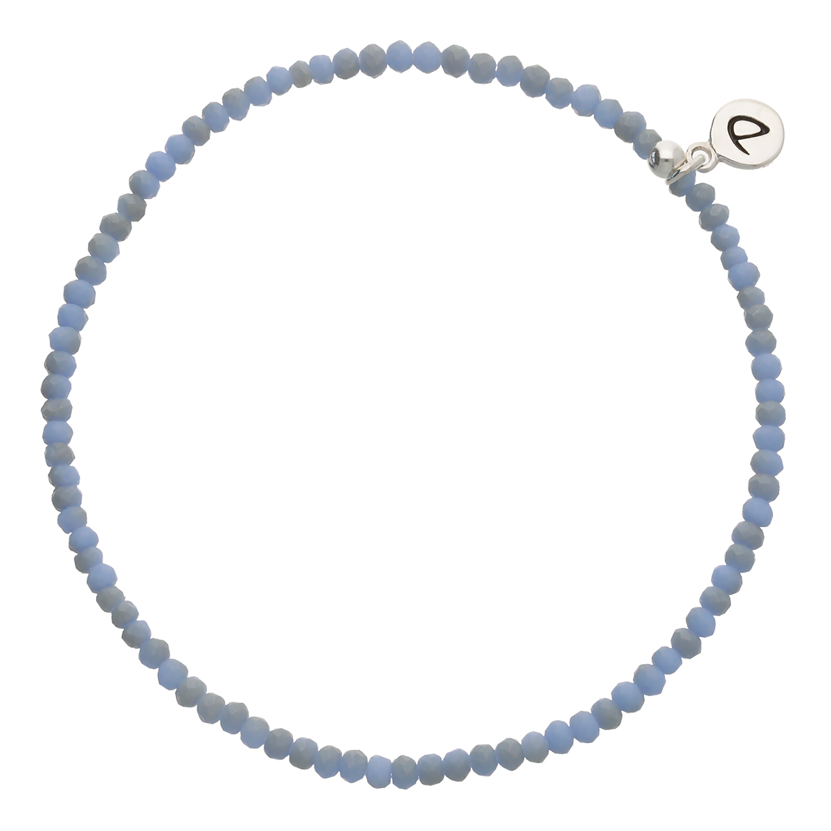 Bracelet Homme Élastique Bleu 3mm