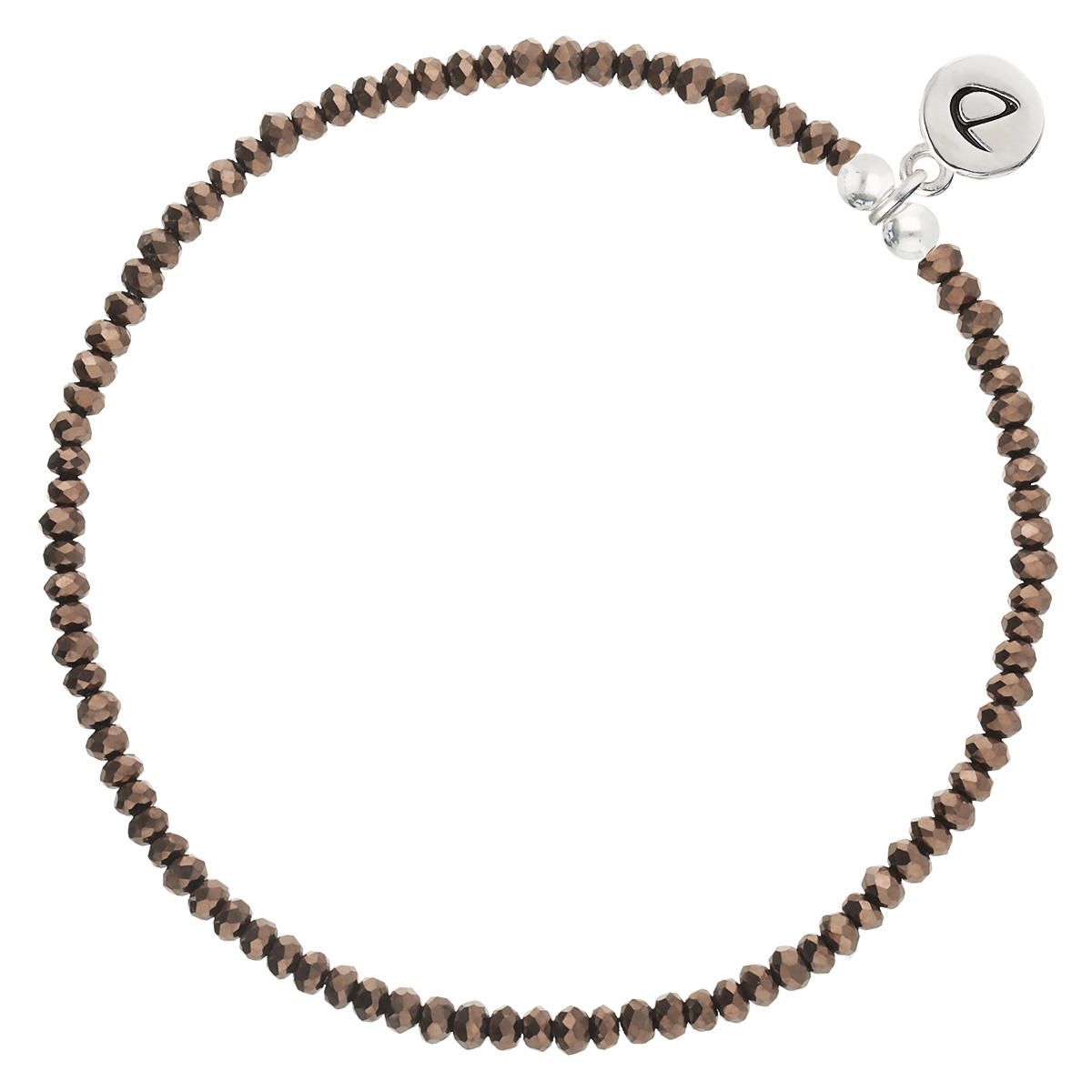 Bracelet Élastique Marron