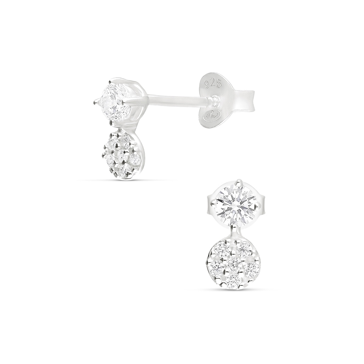 BOUCLES DOUBLE OXYDE ROND