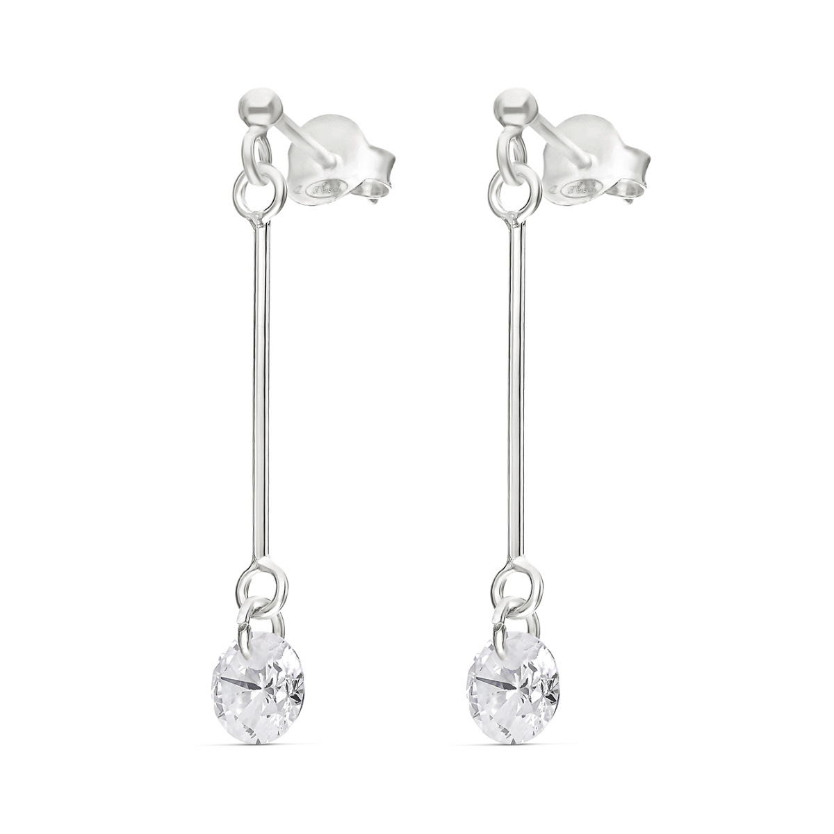 Boucles d\'Oreilles Oxyde de Zirconium Les Magnifiques