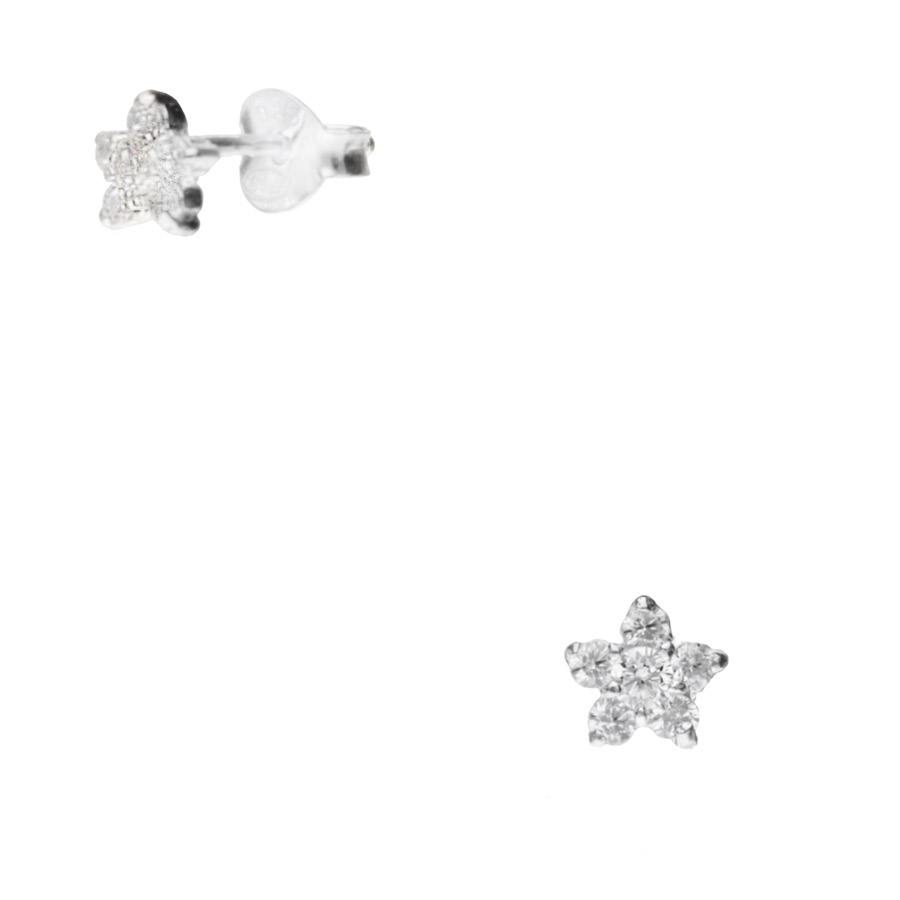 BOUCLES PETITE ETOILE 6 OXYDES