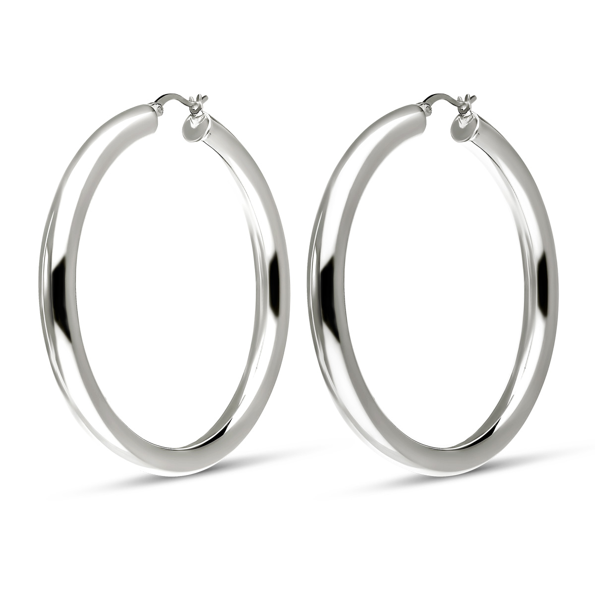 CRÉOLES BASIC\'SILVER 55MM