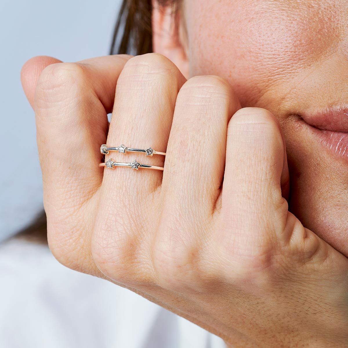Bague Argent Massif 925 Zircone 925ZC-1 sur