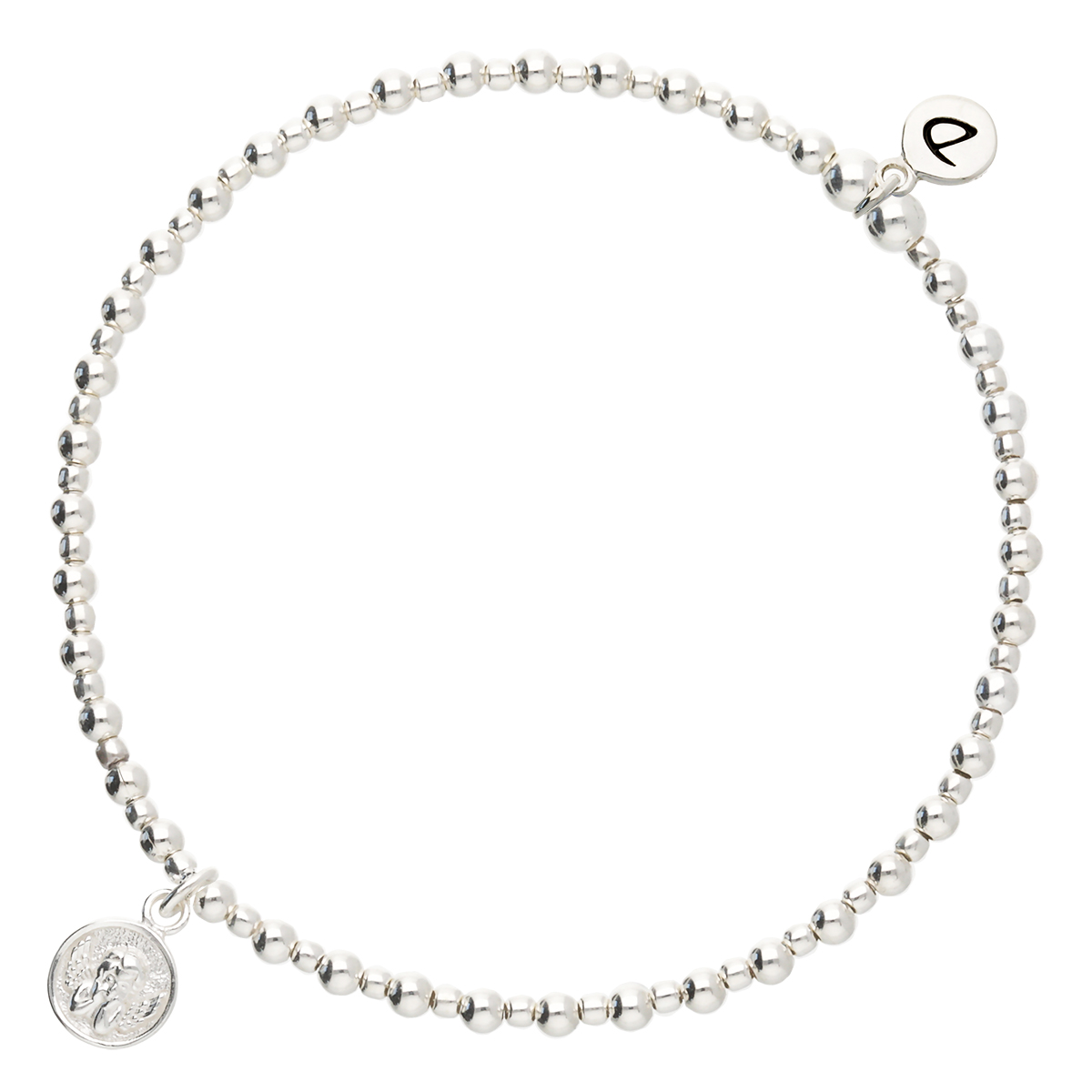 Bracelet Élastique En Argent 925 L\'Ange