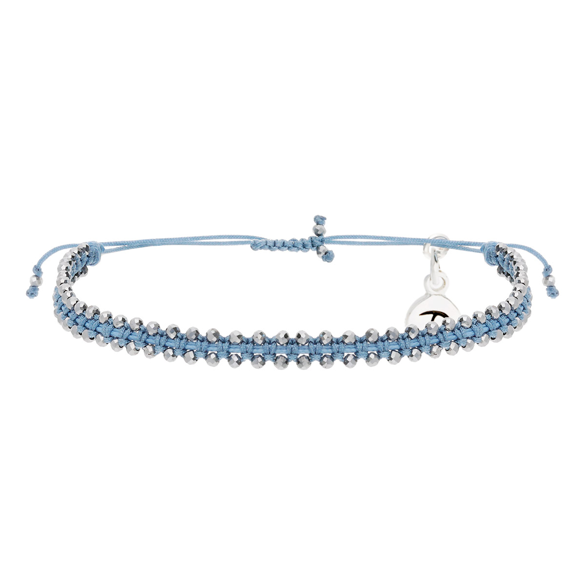 Bracelet Le Magnifique en Argent 925 Bleu Pierre Fines Térahertz