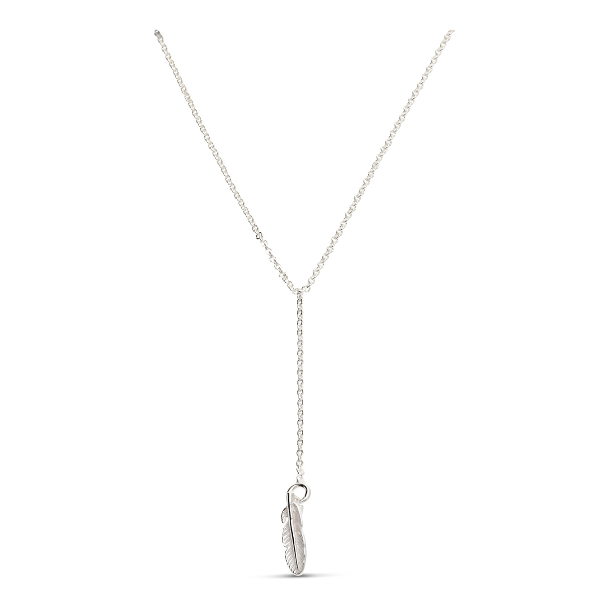 Collier Pure Plume En Argent 925